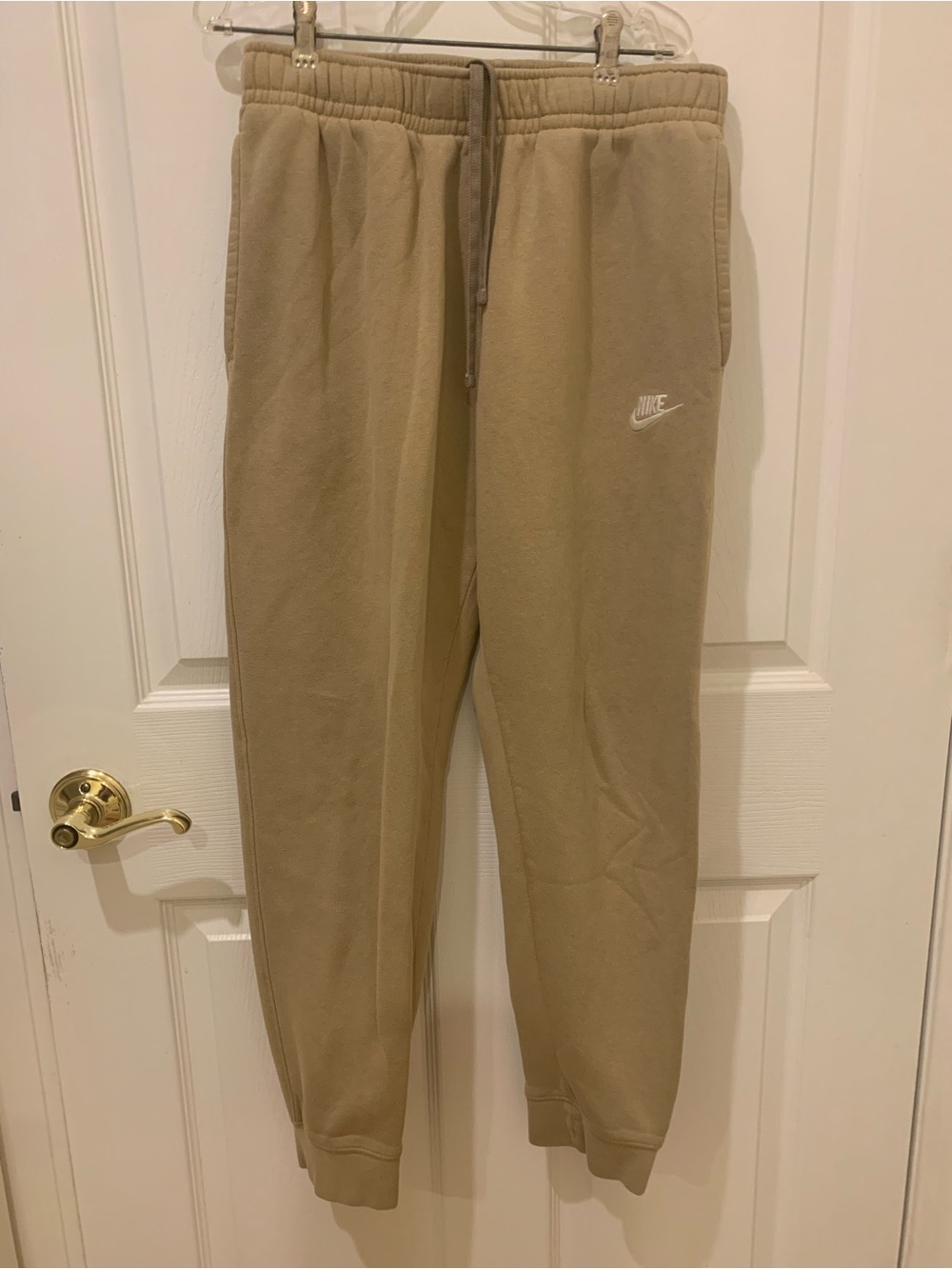 Nike Men’s Tan Jogger Pants size Small